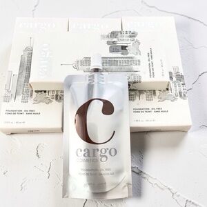 🆕5 Boxes CARGO Oil Free Foundation
